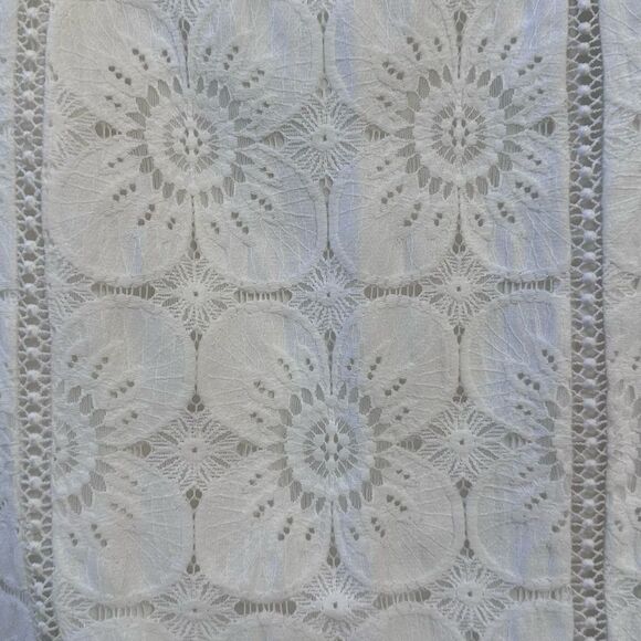 Banana Republic White Lace Midi Skirt With Side Slit - Picture 9 of 11